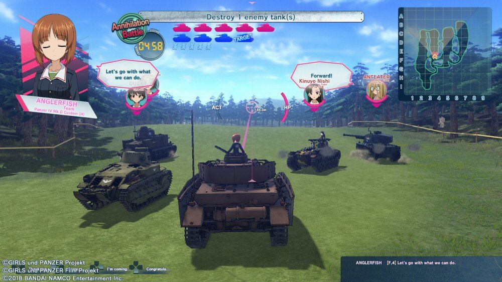 Girls und Panzer Dream Tank Match Girls und Panzer Dream Tank Match